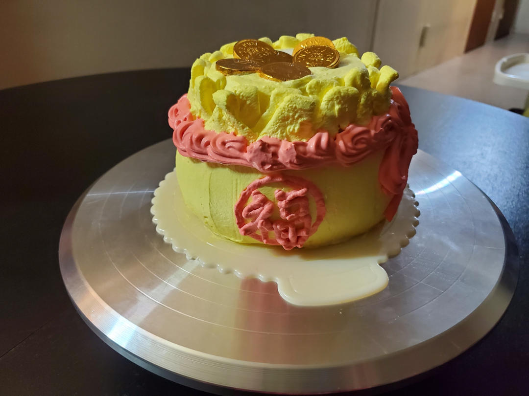 异形蛋糕钱袋生日蛋糕（福袋生日蛋糕）
