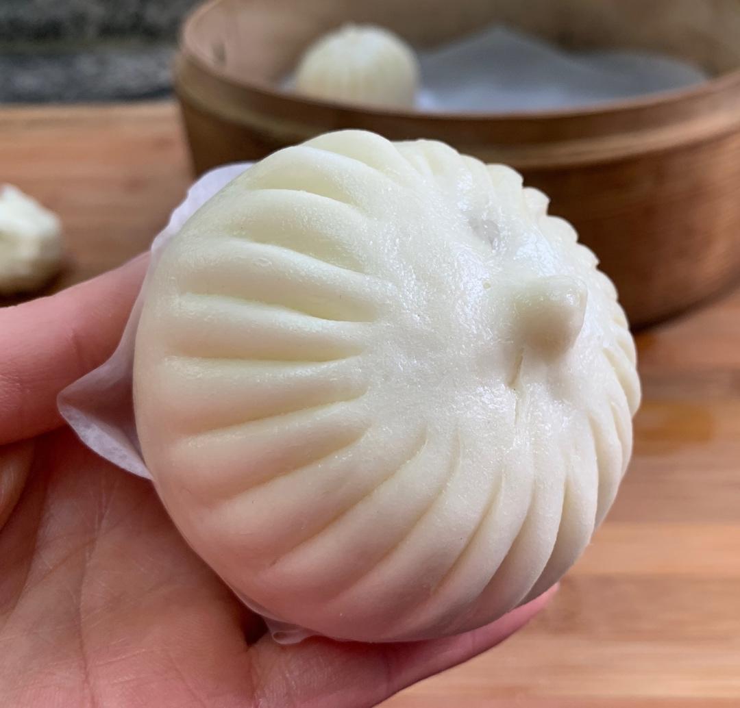 萝卜丝素包子