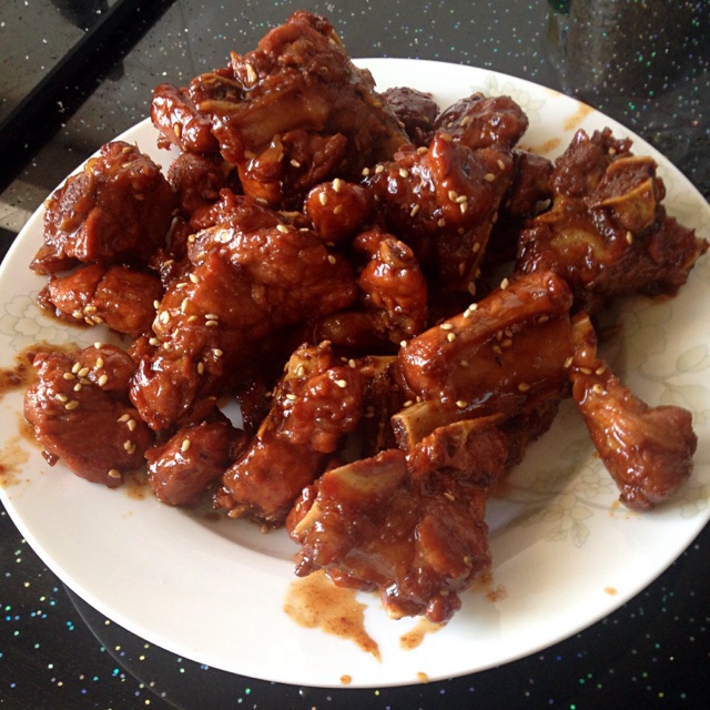 懒人版糖醋排骨