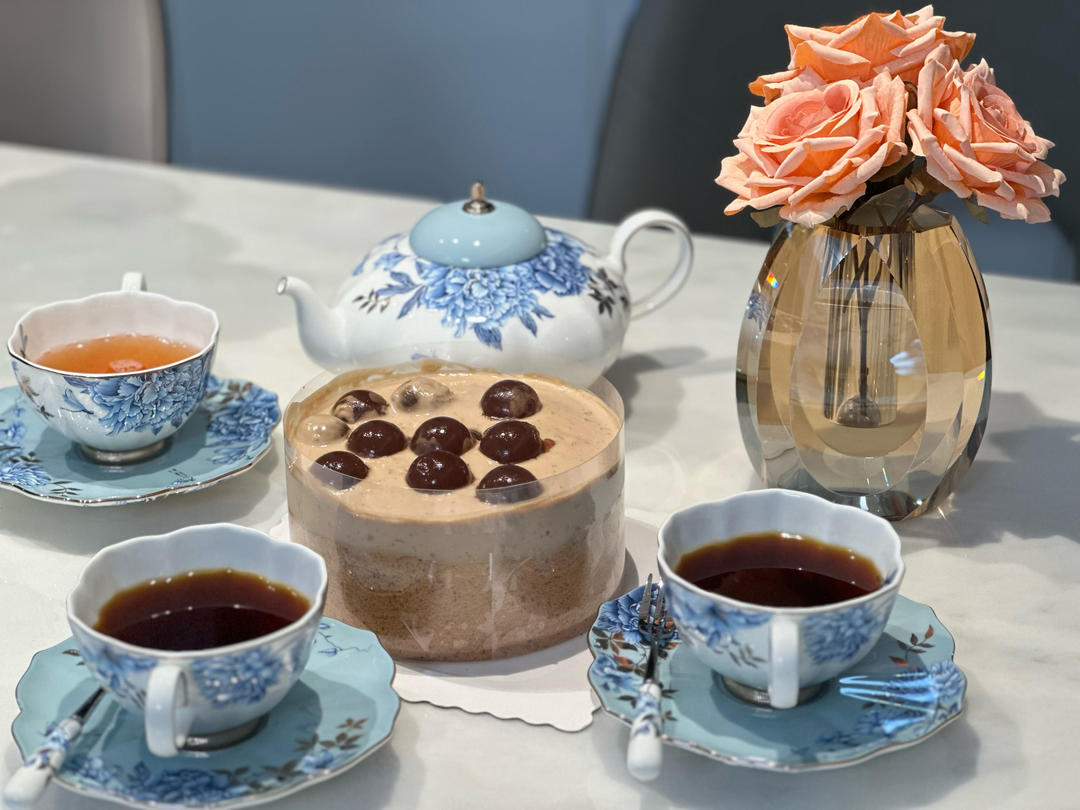 《Tinrry+》波波奶茶爆浆蛋糕（6寸配方）