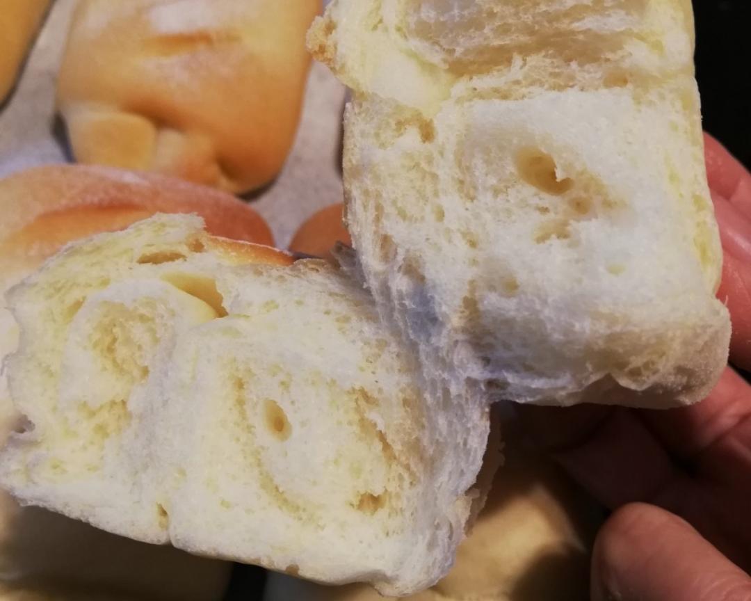 纯奶手撕吐司的做法 步骤1