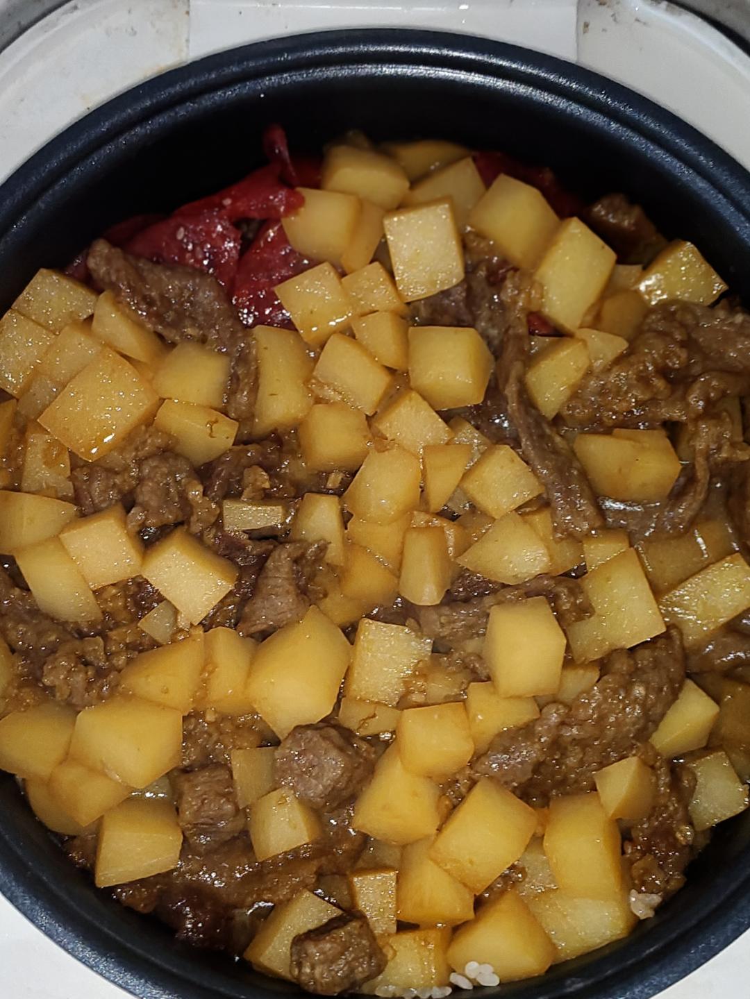 牛肉焖饭！巨好吃！