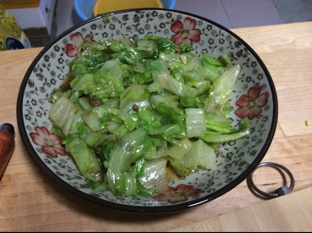 蚝油生菜