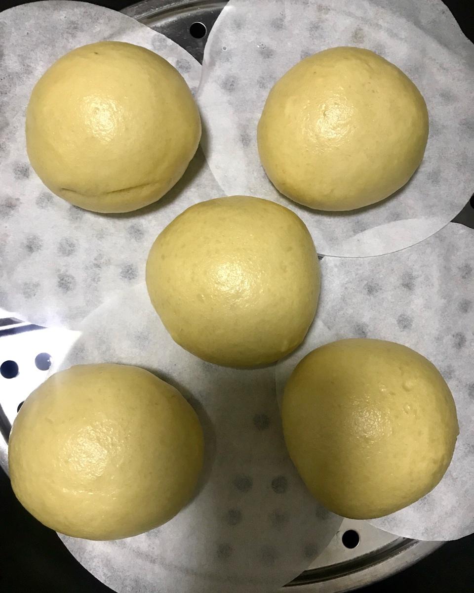 有着面包口感的红糖馒头（一次发酵）