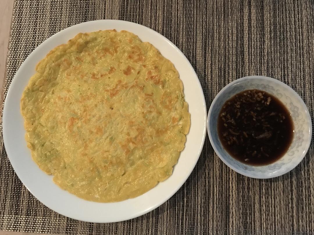 西葫芦鸡蛋饼（快手早餐）糊塌子