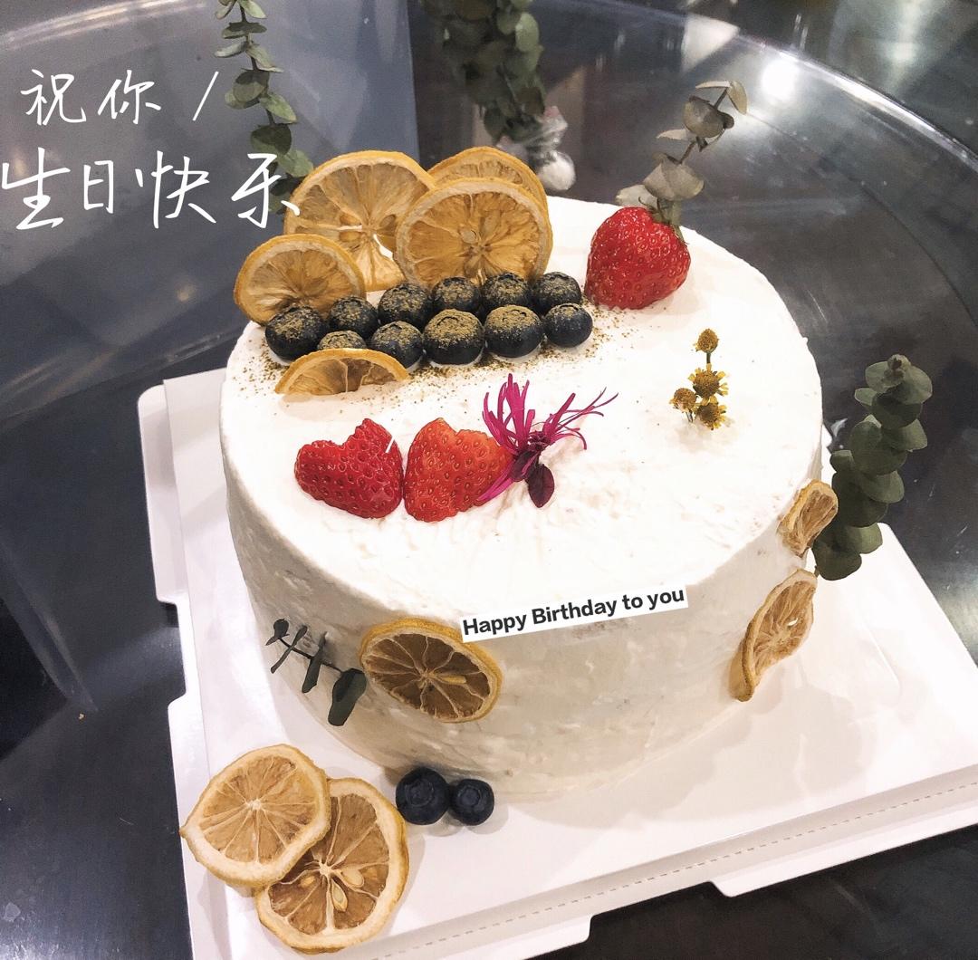 《Tinrry+》草莓奶油蛋糕（8寸配方）