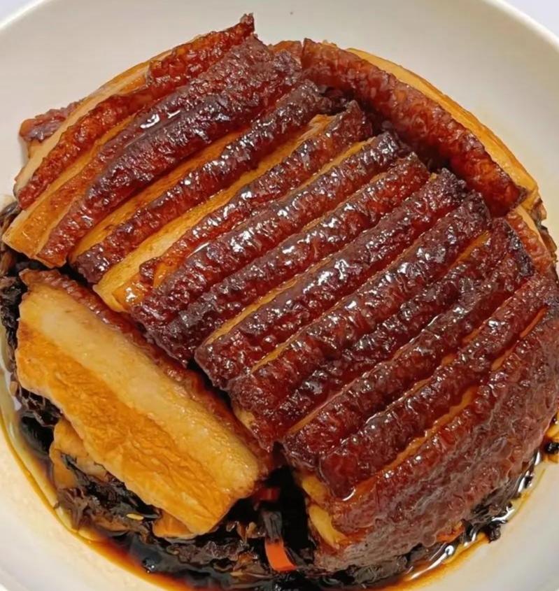 【烧白的做法步骤图，烧白怎么做好吃】菜脑壳_下厨房