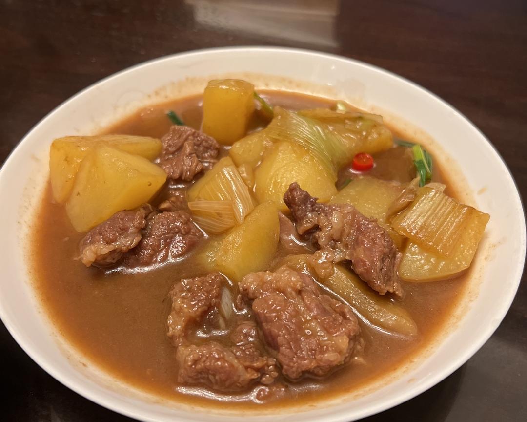 土豆烧牛肉