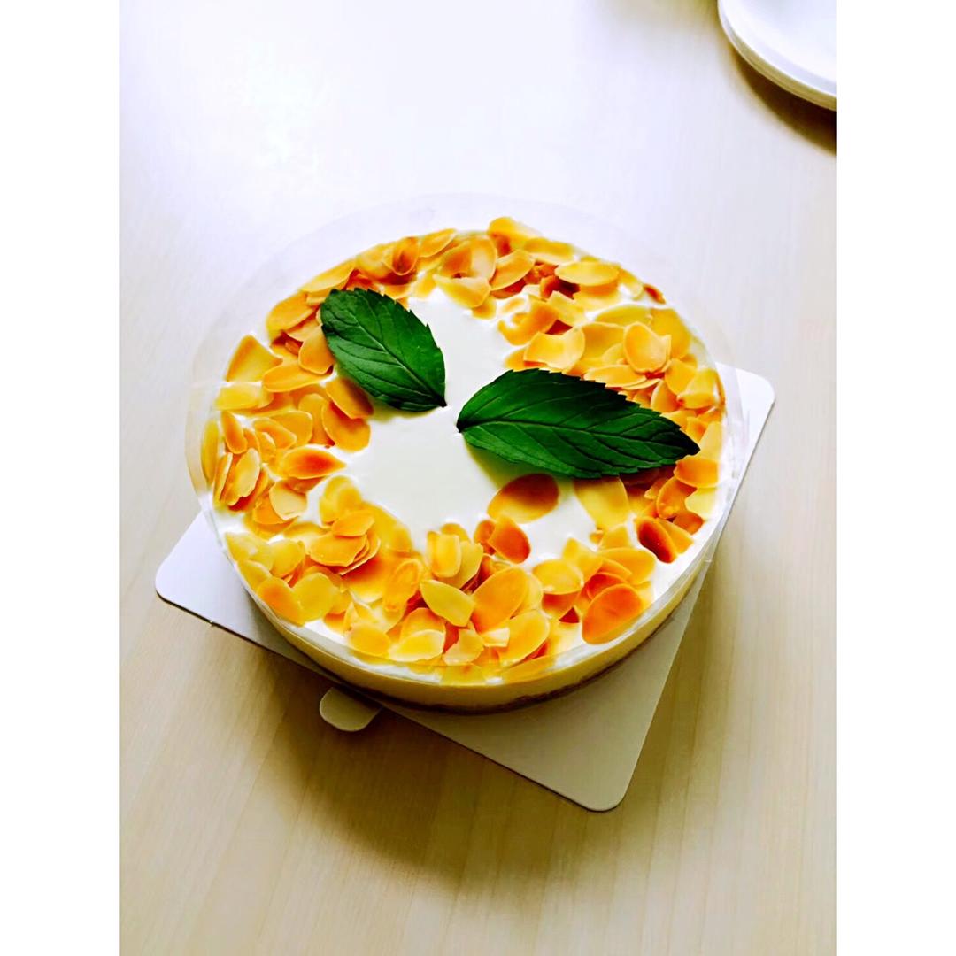 不用烘焙的杏仁芝士蛋糕 Cheese cake