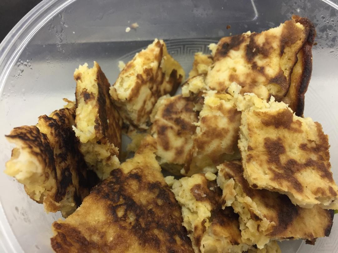 朝气满满香蕉饼