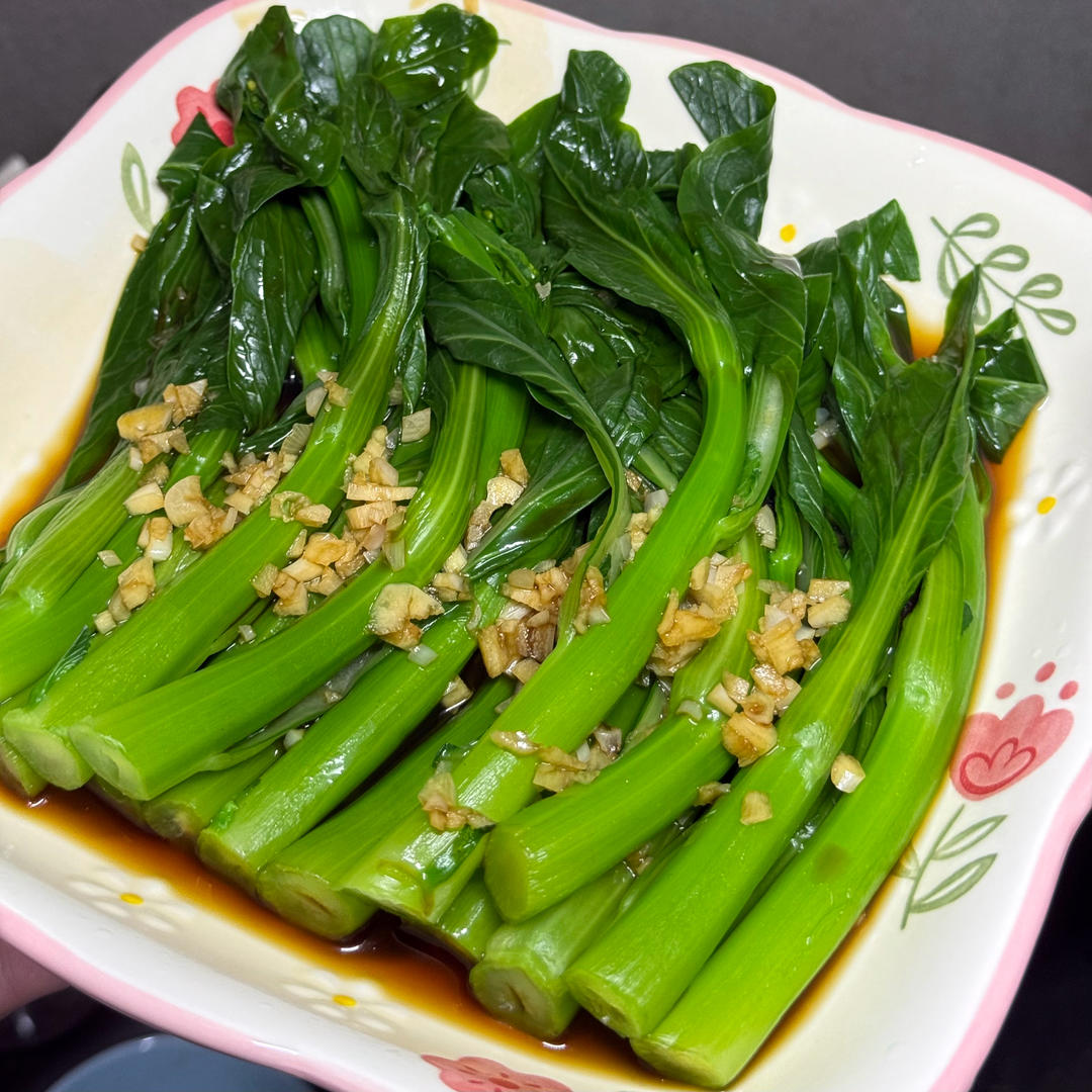 经典粤菜-白灼菜心（超详）