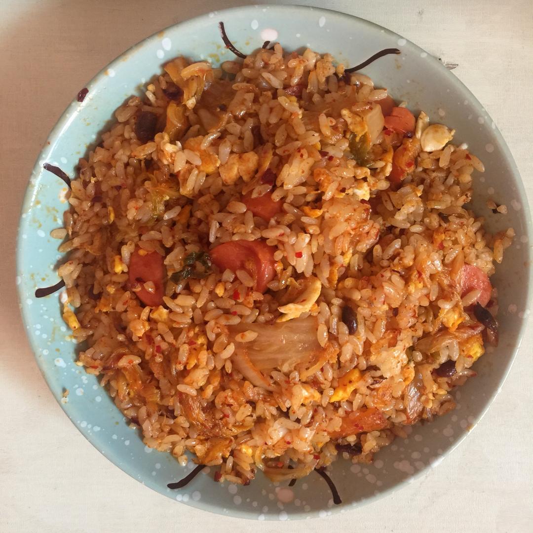 辣白菜炒饭