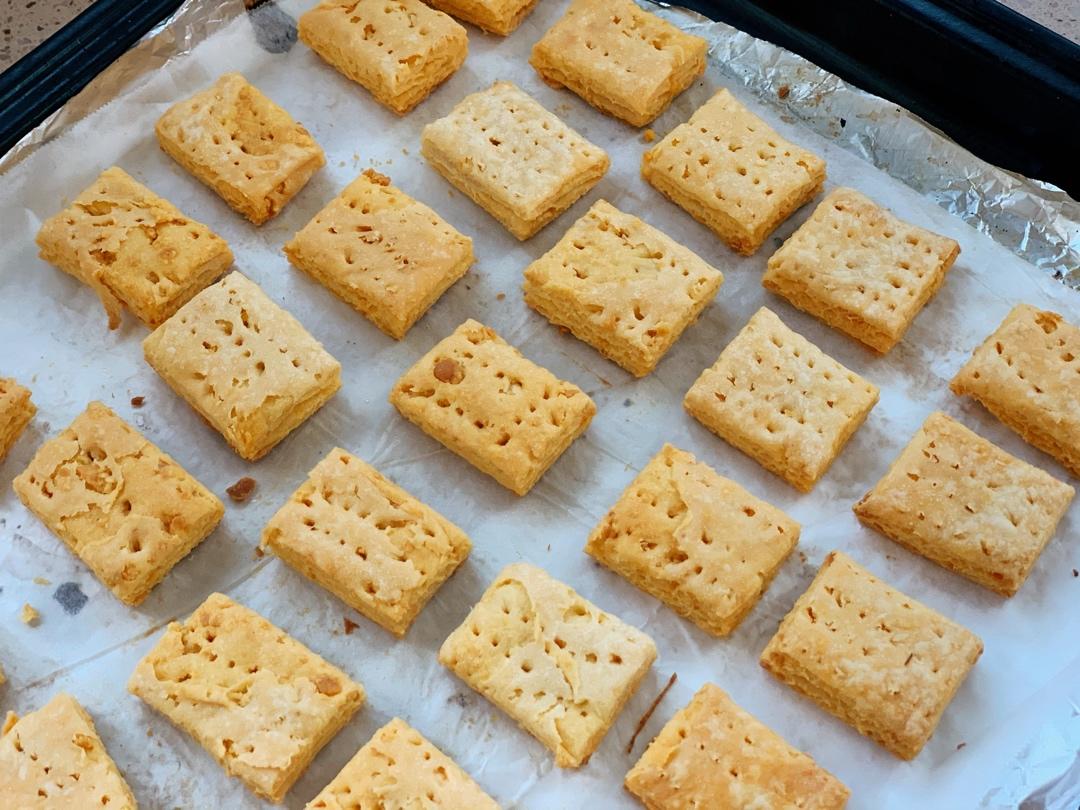 🔥㊙️酥掉渣的咸蛋黄饼干‼️一学就会，超好吃