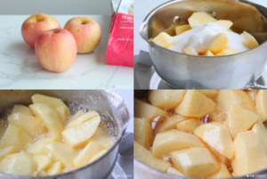 苹果酥粒磅蛋糕：湿润绵密口感一绝！的做法 步骤3