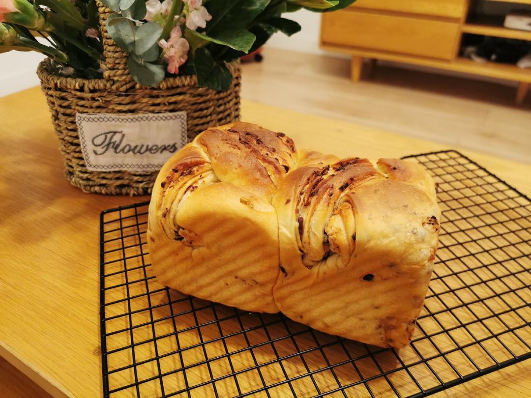 大理石红豆吐司//雀巢甜蜜之家食谱