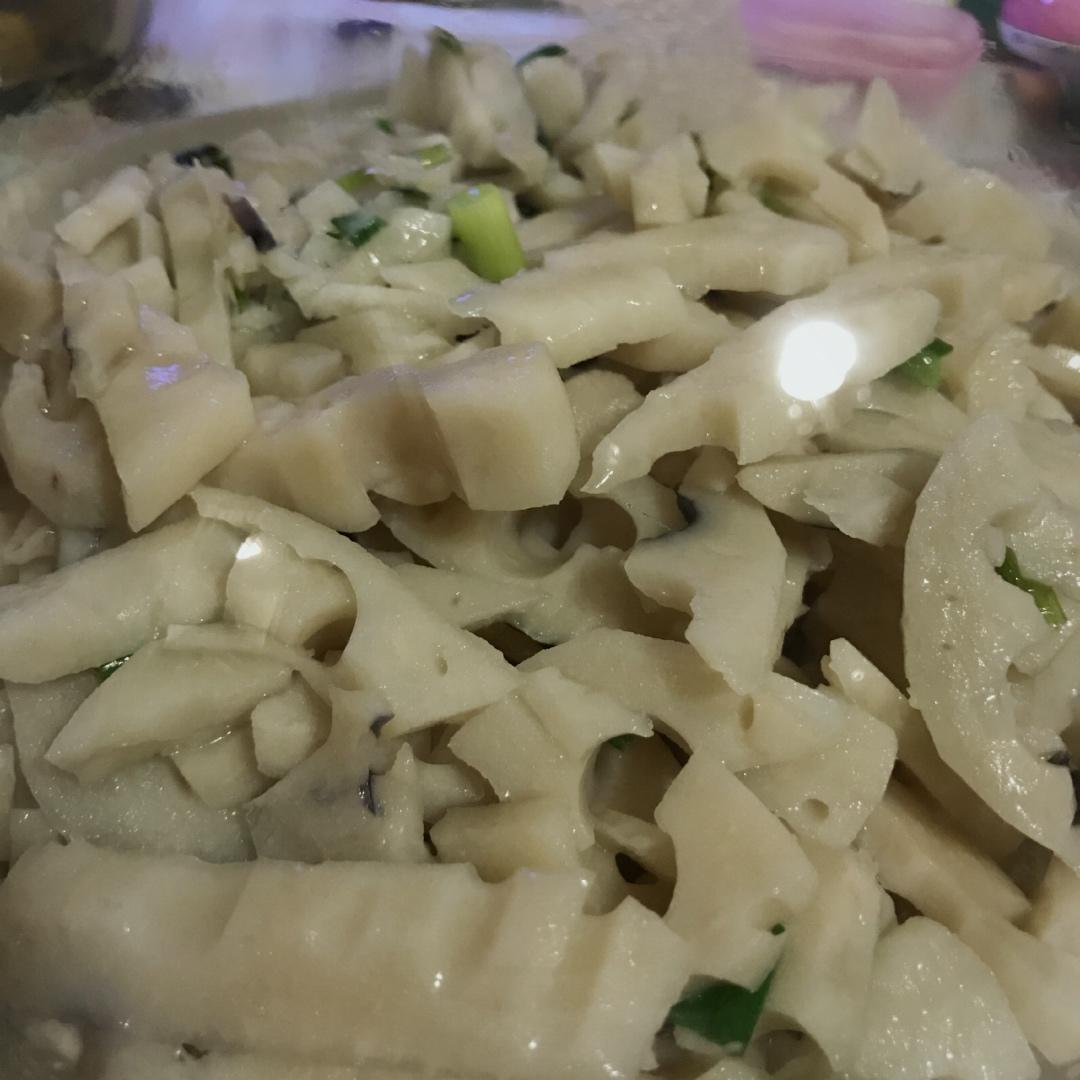 素炒藕片