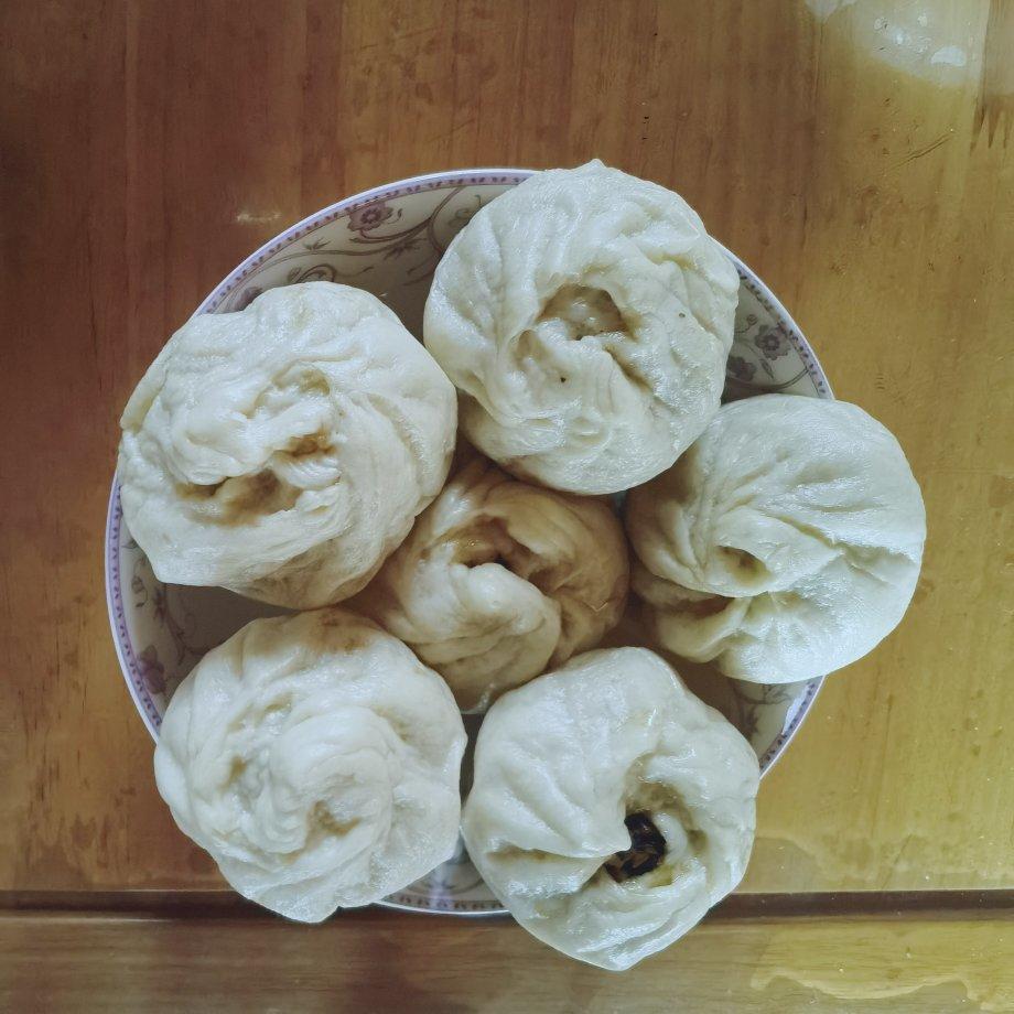 手工包子（肚脐包）