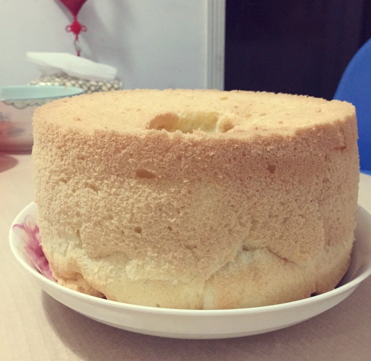 原味戚风蛋糕 女侠森森