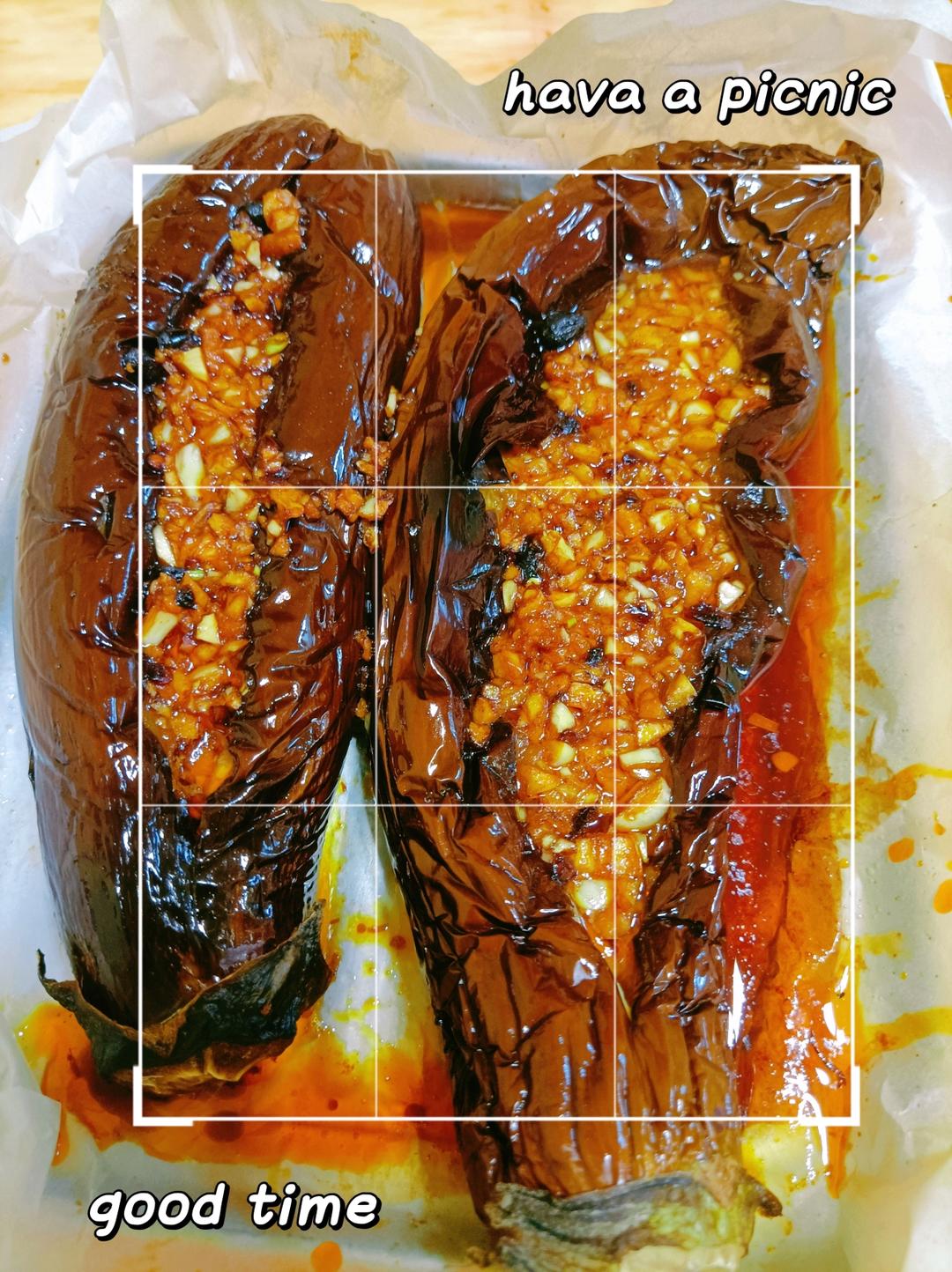 CC招牌菜销魂烤茄子，百吃不厌！