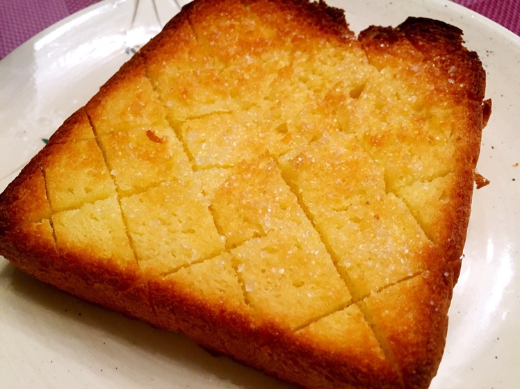 奶油砂糖厚片土司