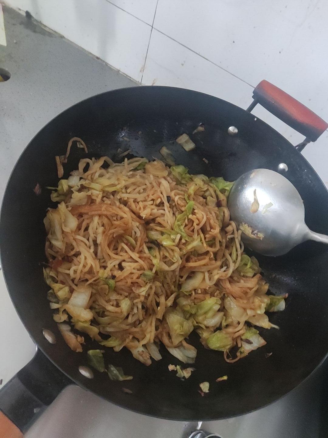 真正的快手炒闷饼