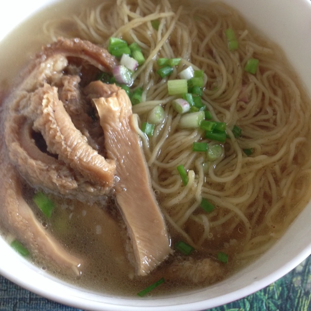 almama做的牛腩牛肚两掺面