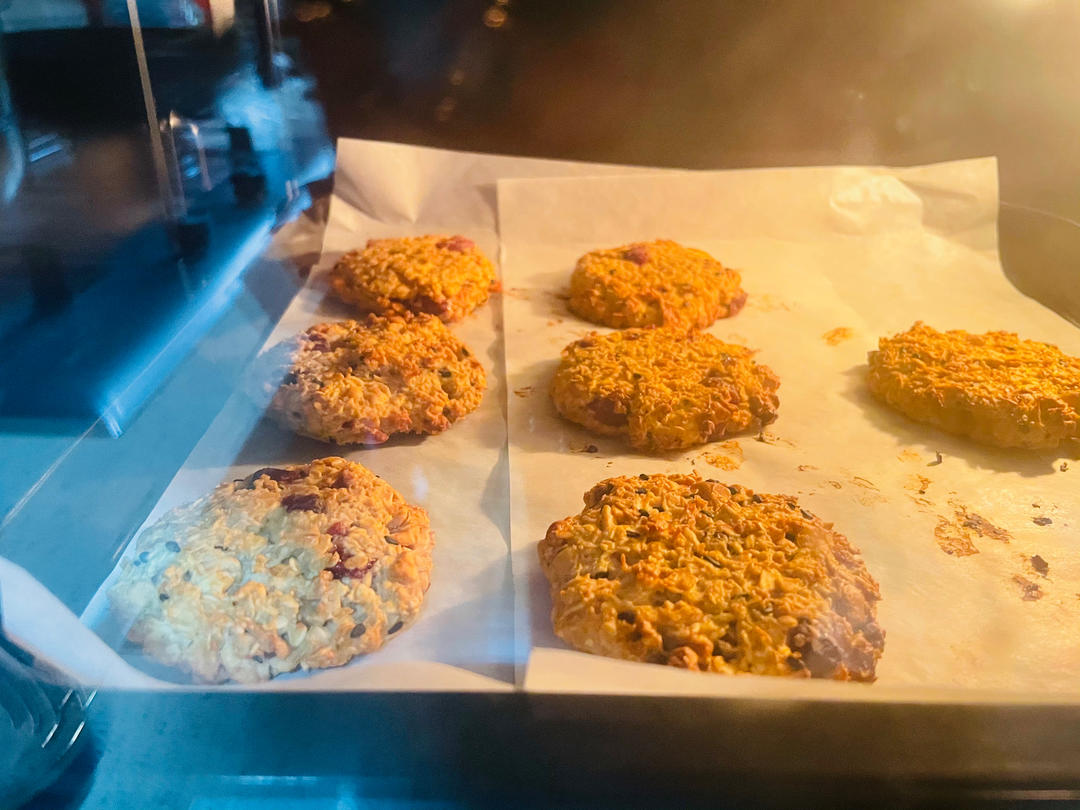 燕麦饼，低脂营养（无油无糖）