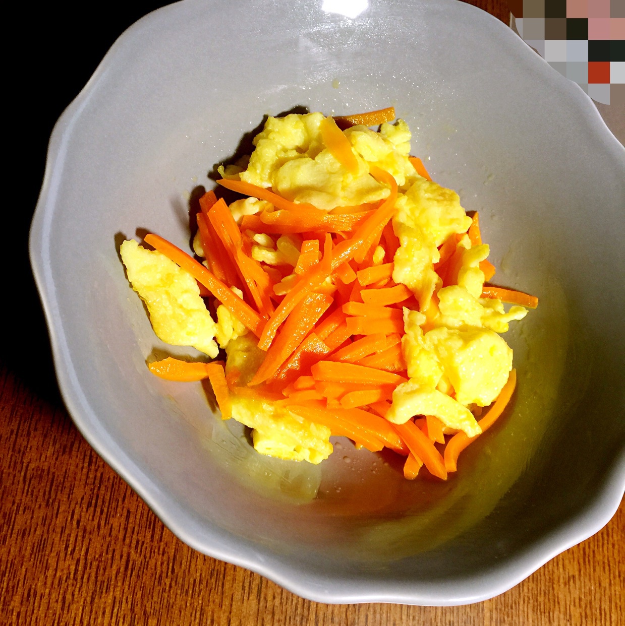 孤独的美食家-胡萝卜炒蛋
