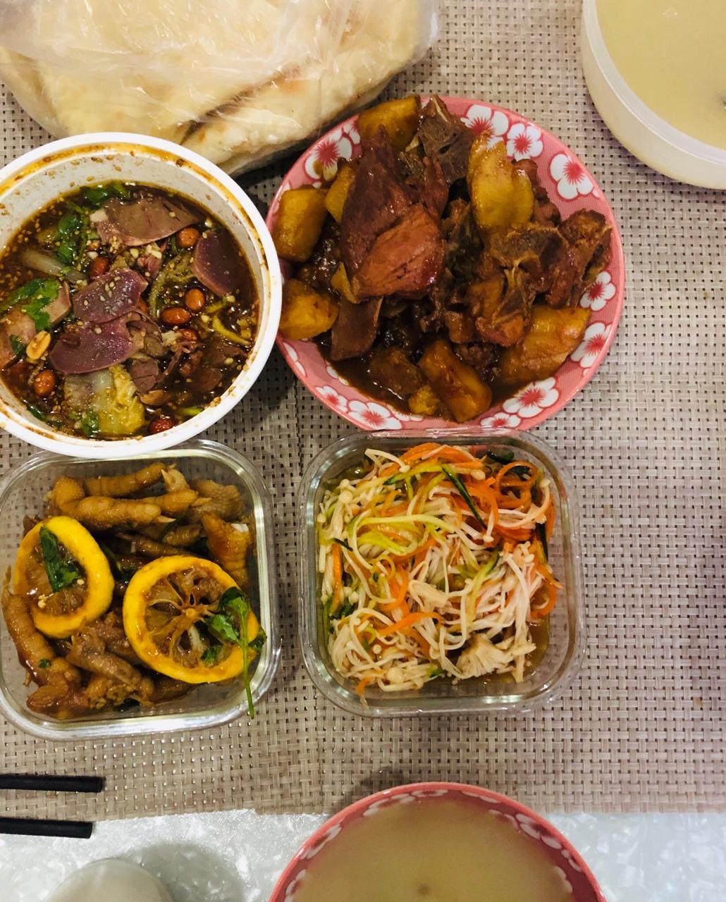 土豆炖排骨