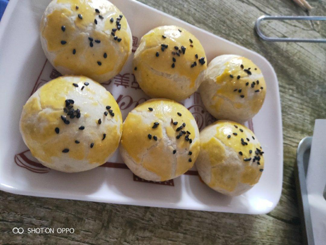 蛋黄酥（黄油版）无需揉面，超快手