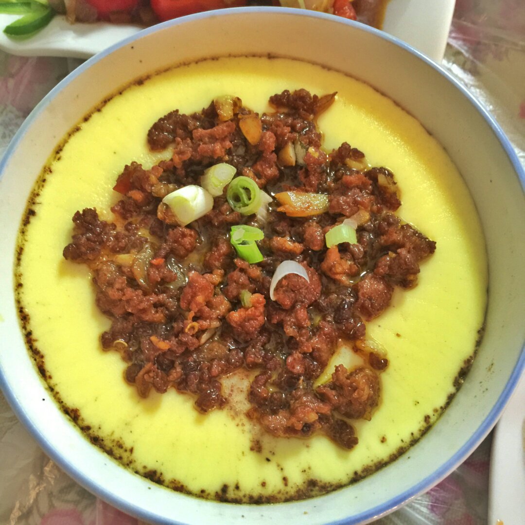 【肉沫蒸蛋】——完美滑嫩蒸蛋攻略