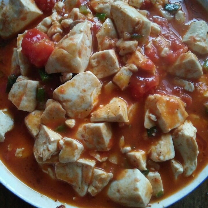 番茄豆腐