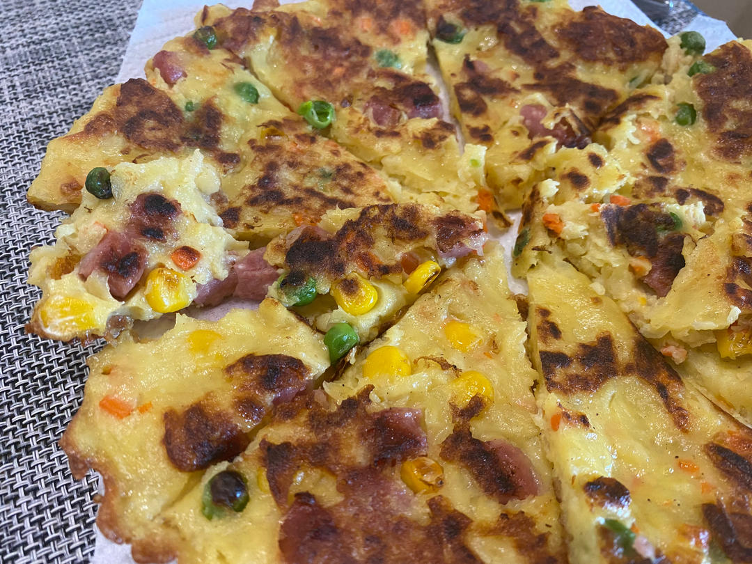 香煎土豆丝饼（超简单）