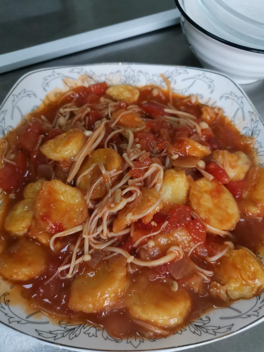 馋哭宝宝的茄汁日本豆腐