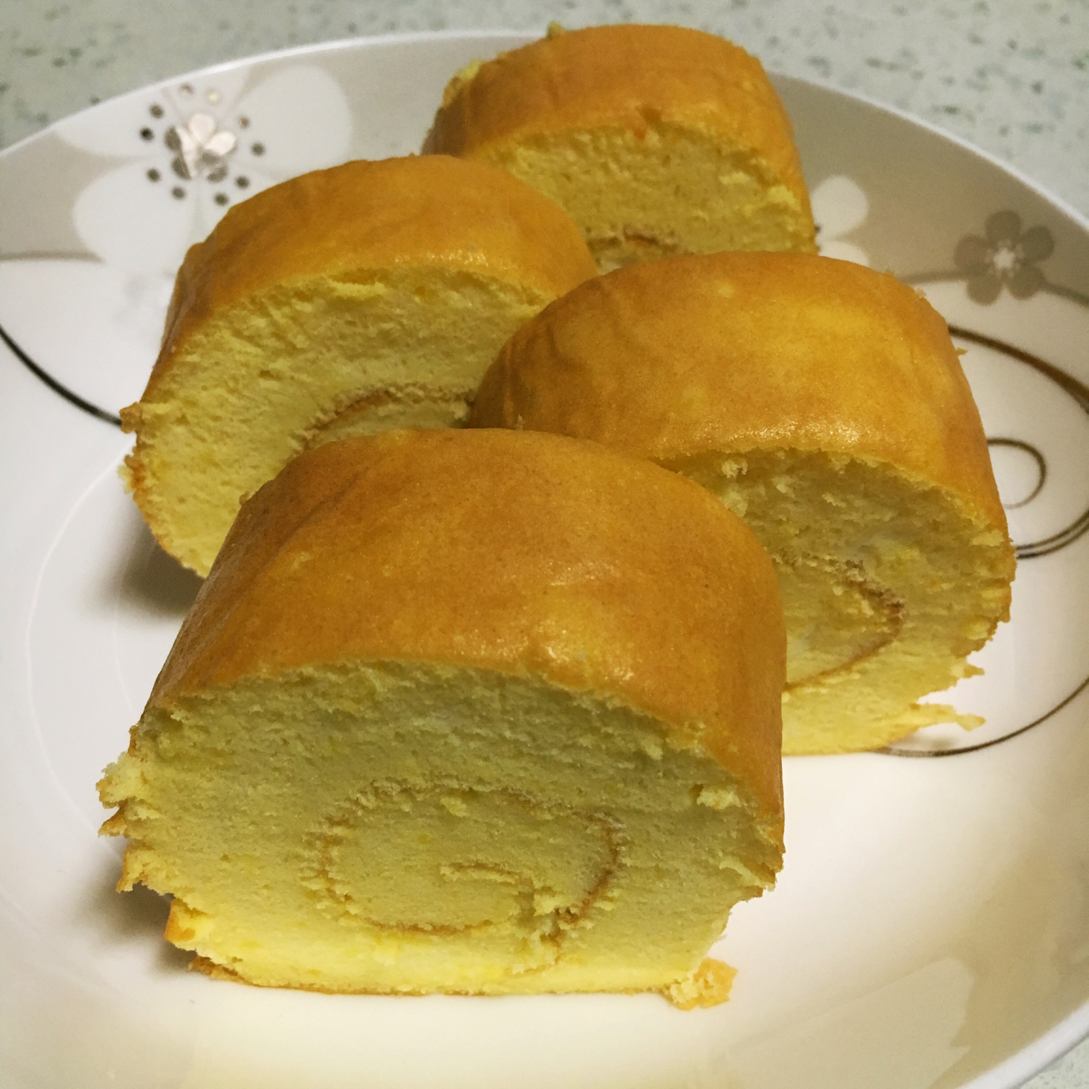 原味蛋糕卷