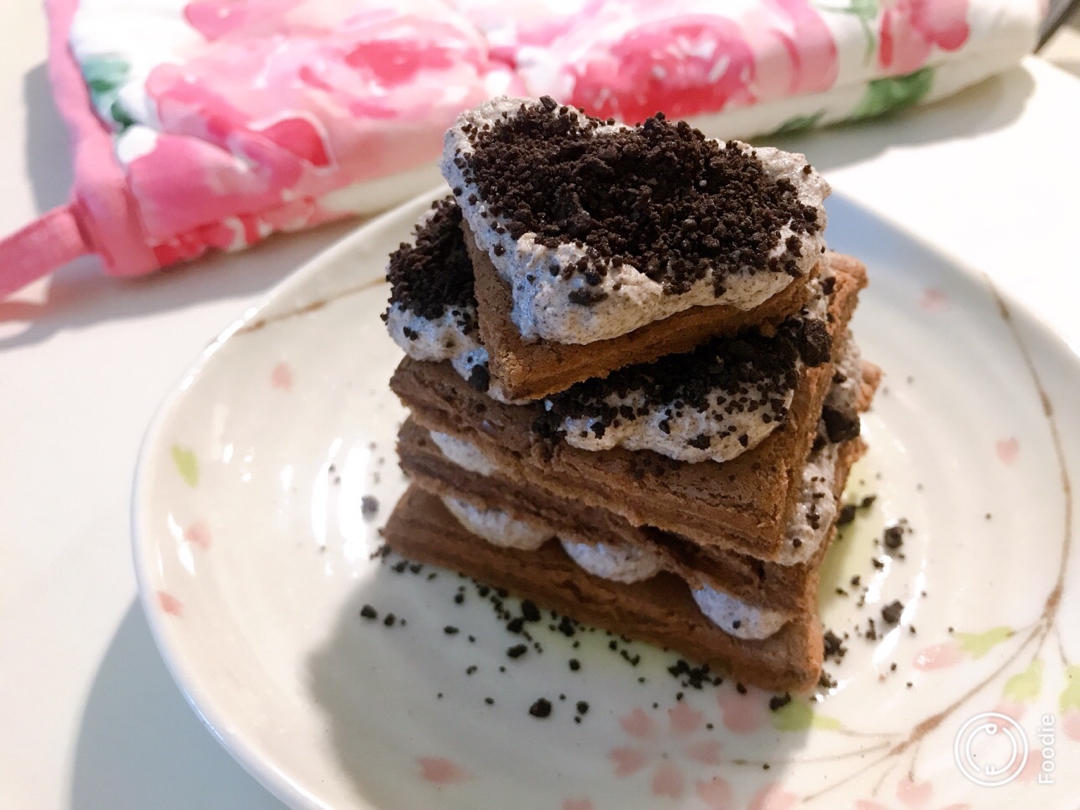 好吃到流泪的奥利奥咸奶油盒子蛋糕