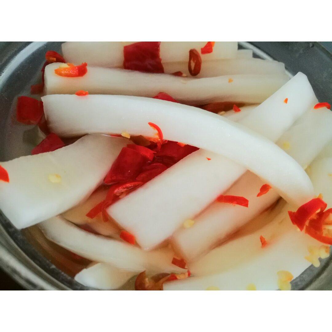 一个不谙的soul做的酸甜爽口脆萝卜