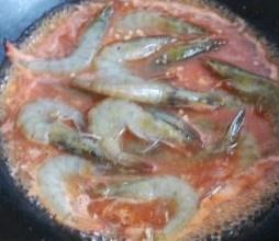 蒜蓉茄汁虾的做法 步骤6