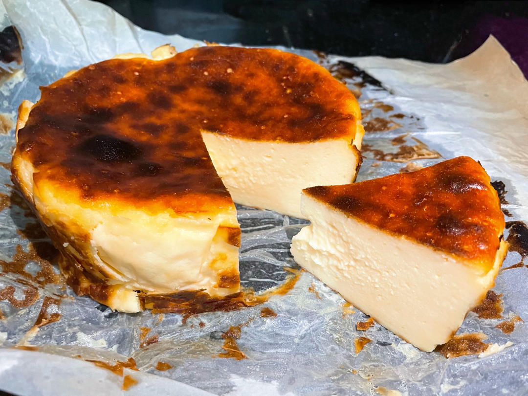 巴斯克芝士蛋糕，100%流心的配方