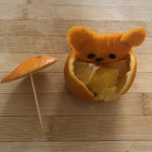 童趣早餐之橙子小熊的做法 步骤10