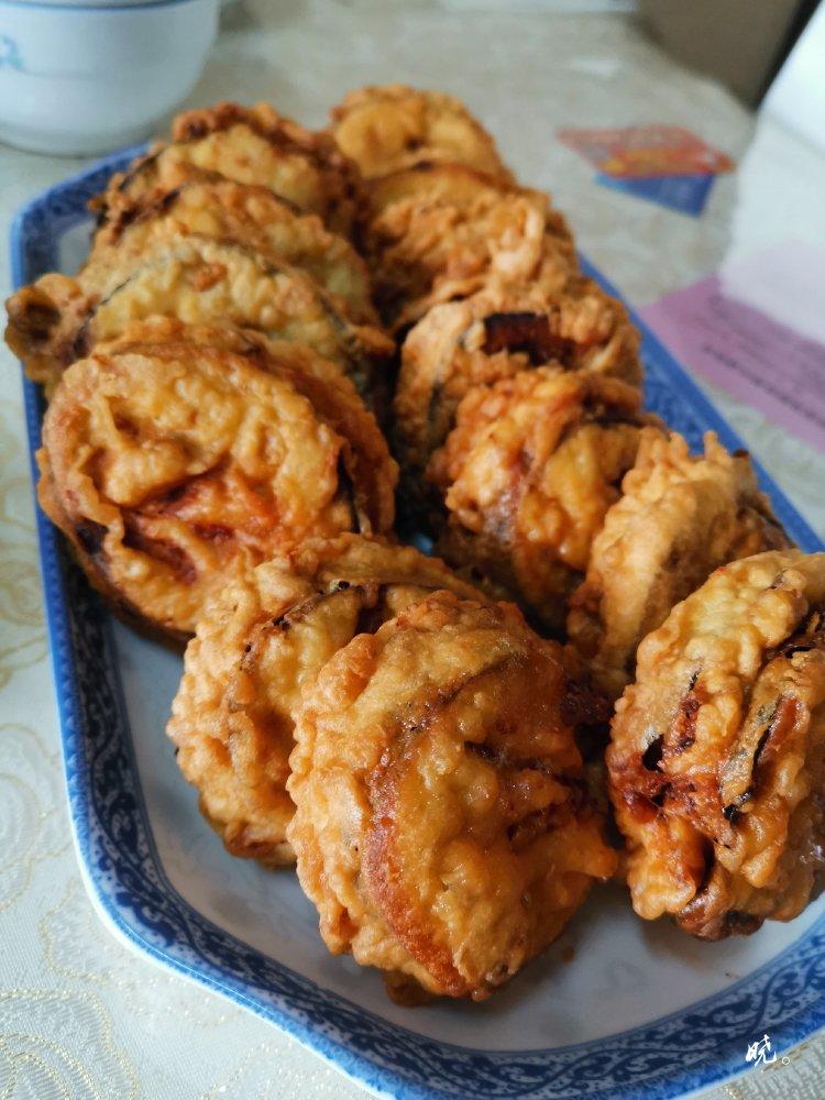 酥炸茄盒￨外酥里嫩