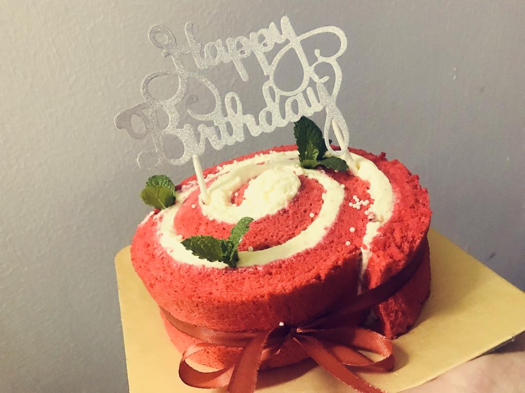 红丝绒戚风蛋糕-精华液版