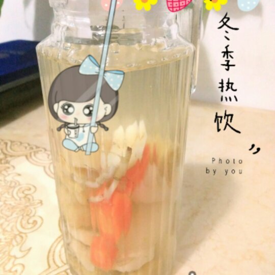 甘蔗地茅根热饮