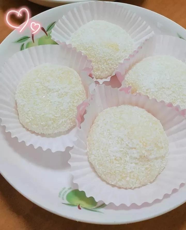 免烤箱❗️香甜软糯的芒果糯米糍，一次成功超好吃
