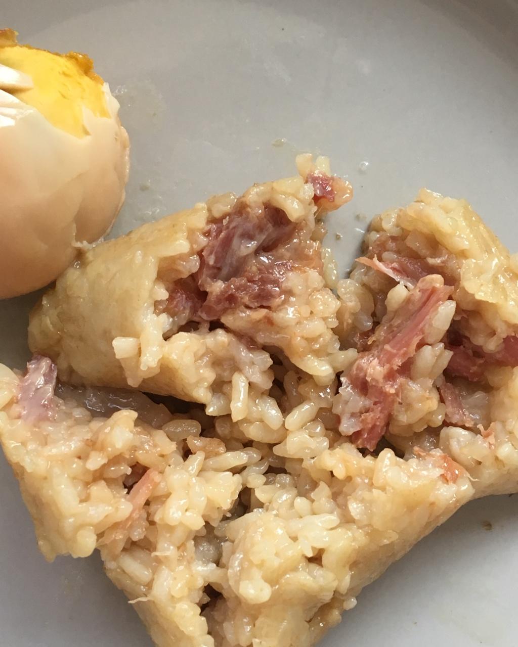 darkwhite做的肉粽子