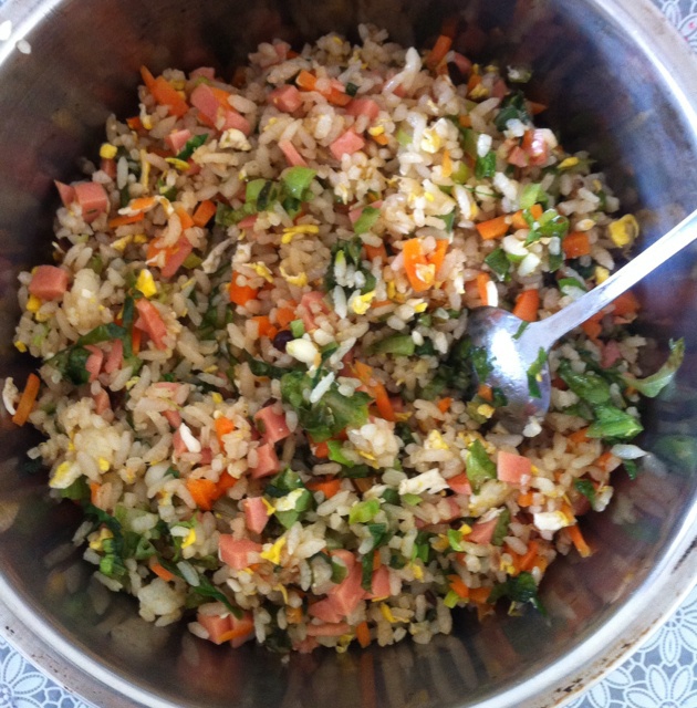 美白瘦身五彩饭