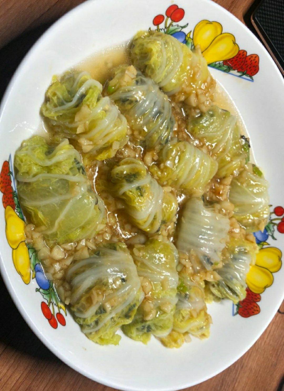 肉酿白菜卷