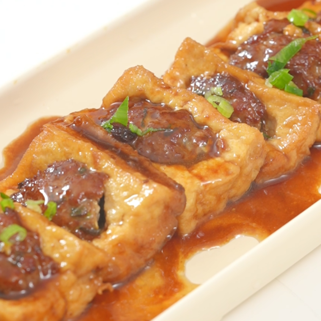 豆腐酿肉