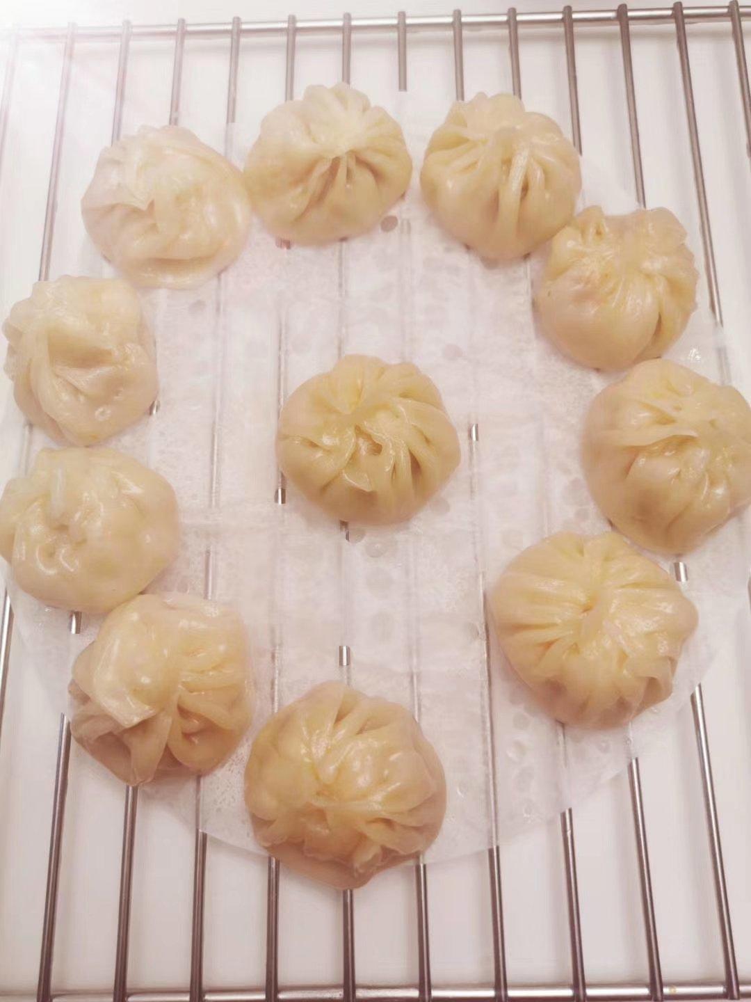鲜虾小笼包（饺子皮版）