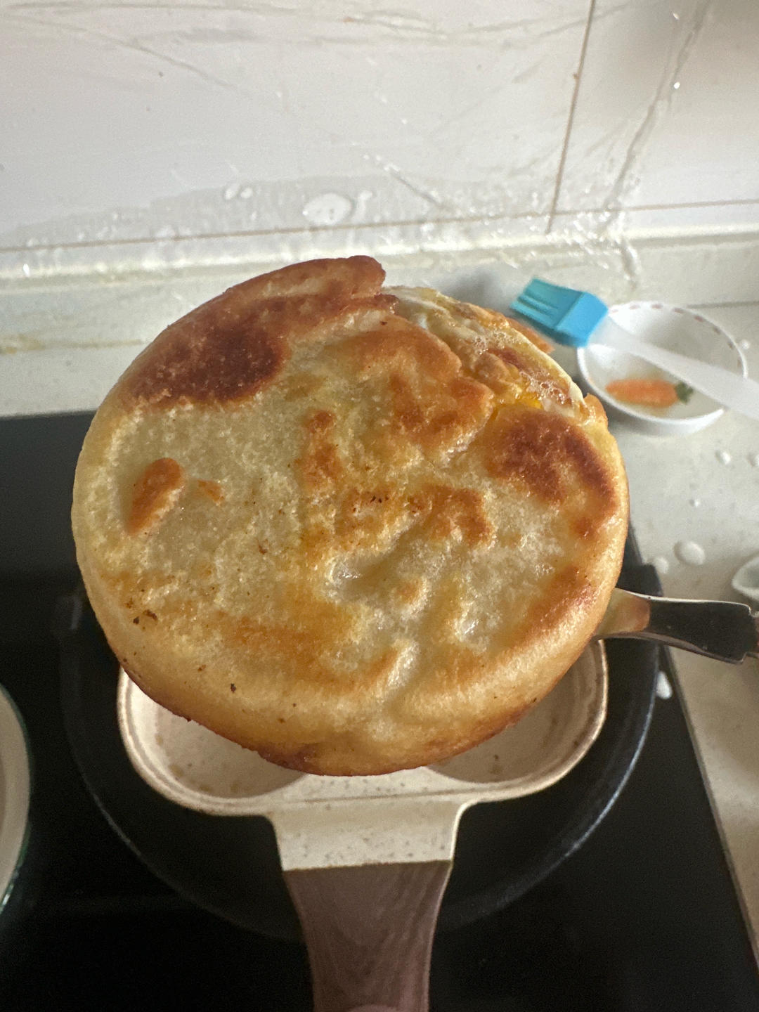 在家也能吃到鸡蛋堡